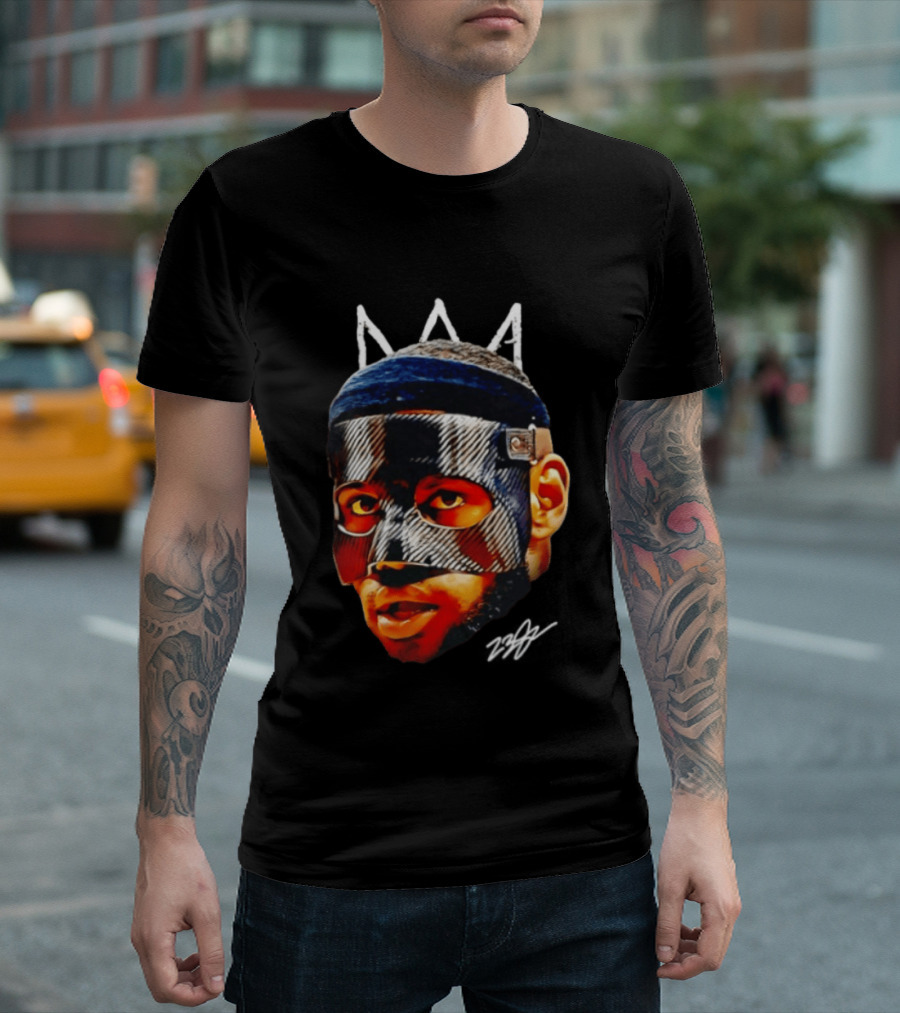 LeBron James Mask The GOAT Crown T-Shirt