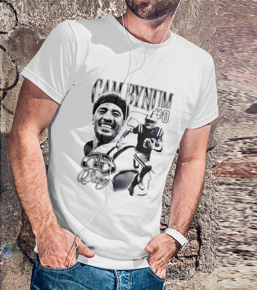 Cam Bynum No 0 CB Beezy Minnesota Vikings Player T-Shirt