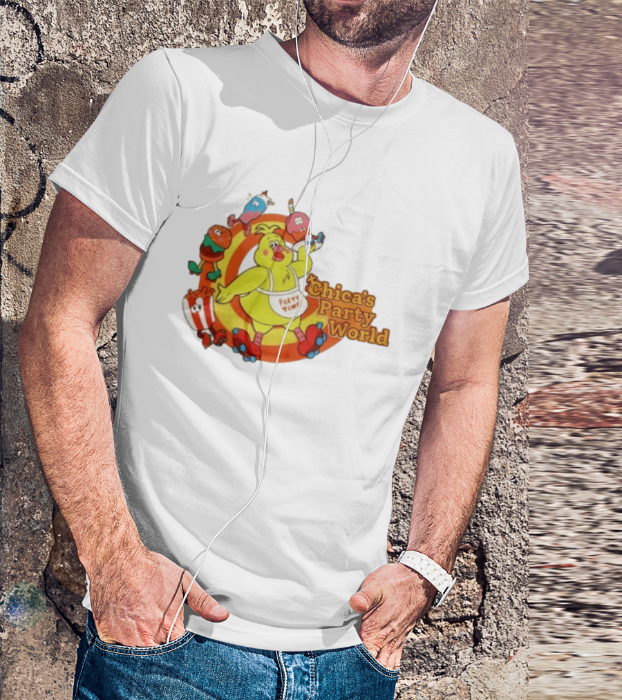 Chica's Party World Party Time Chica Five Nights At Freddy's T-Shirt