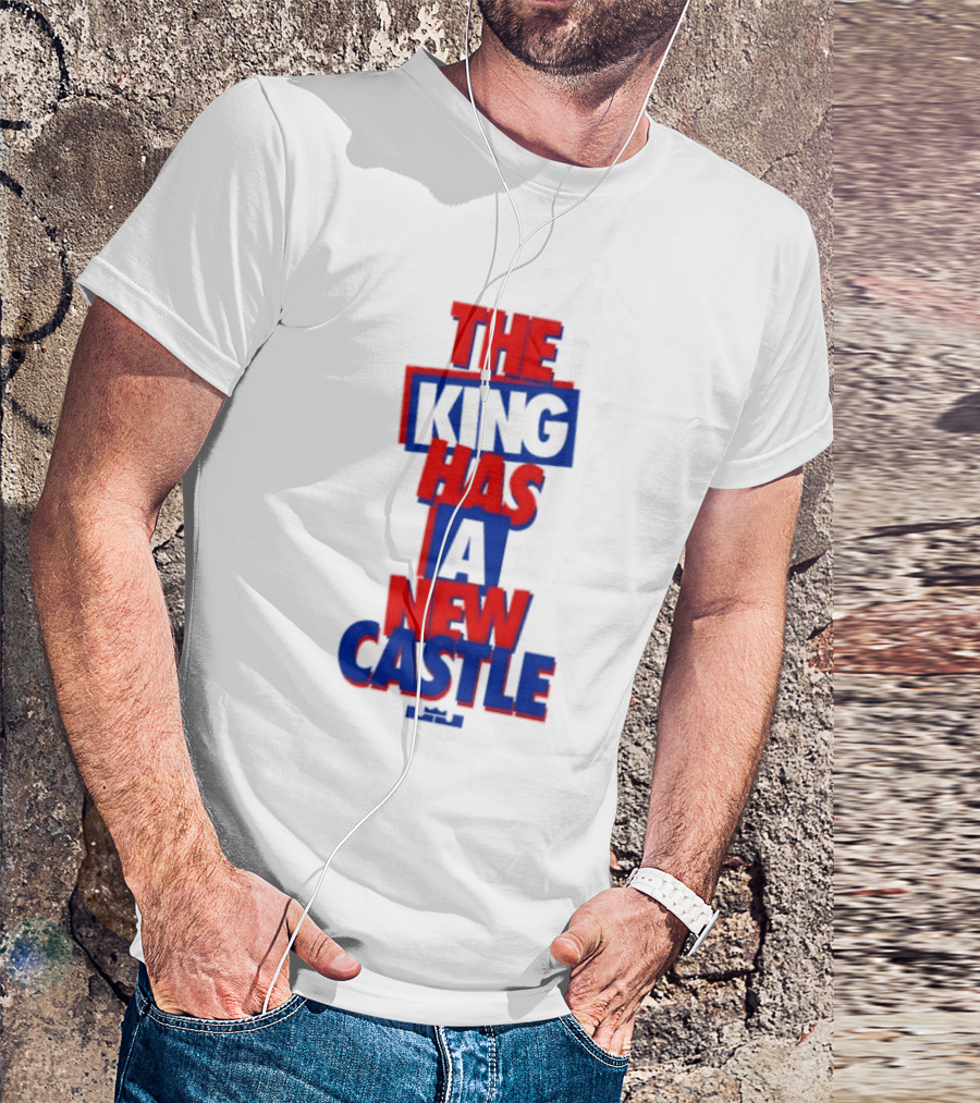 The King Has A New Castle LeBron James Philadelphia 76ers T-Shirt