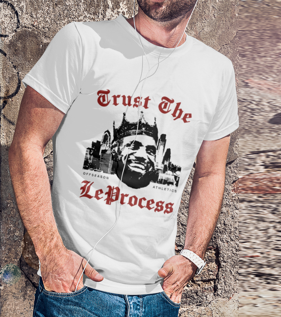 Trust The LeProcess Offseason Athletics Philadelphia Skyline T-Shirt