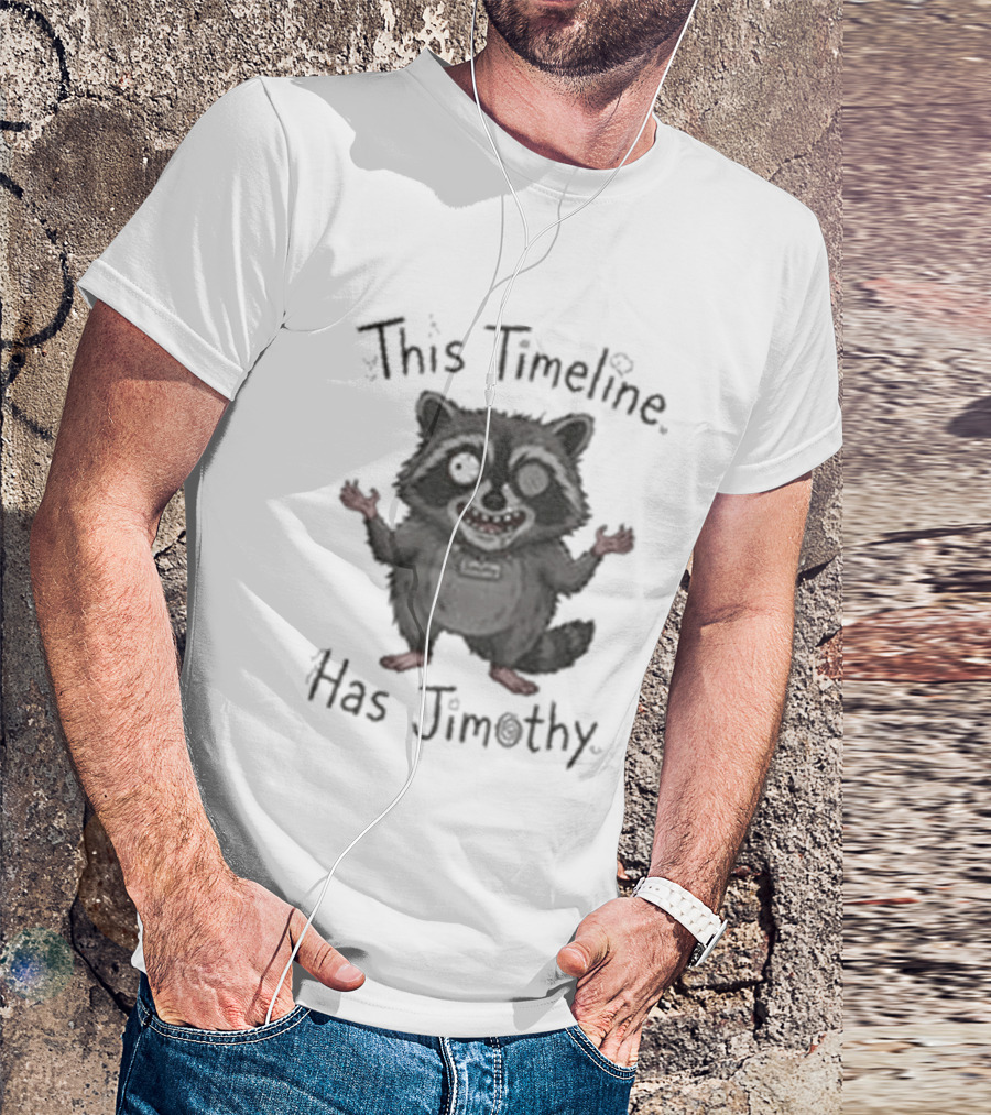 This Timeline Has Jimothy Viral Seattle Raccoon T-Shirt