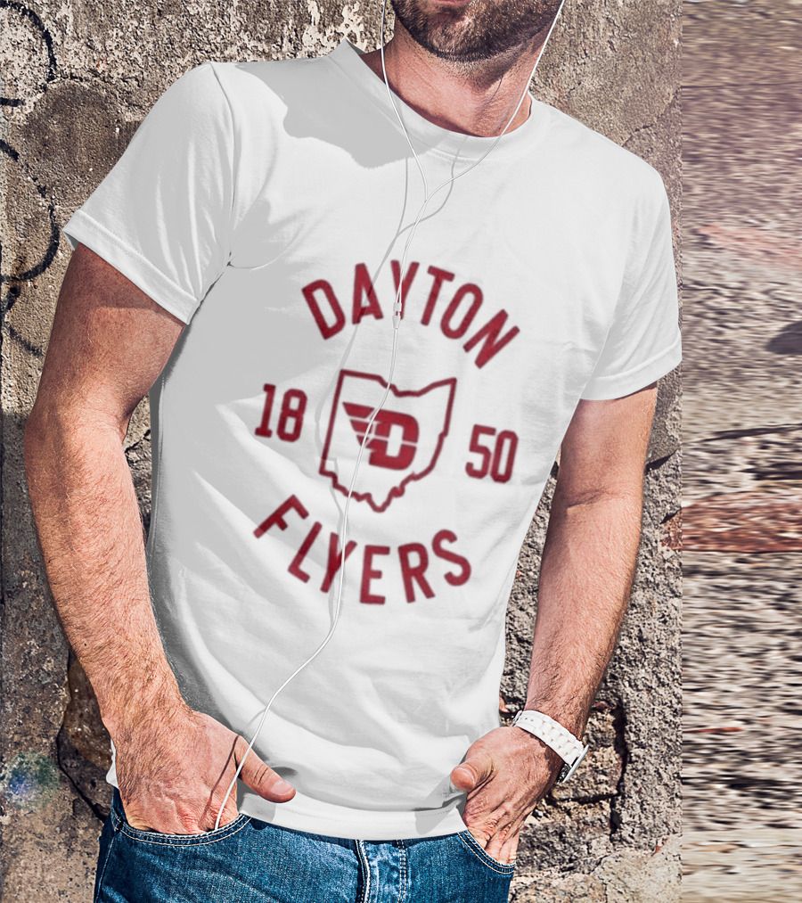 Dayton Flyers 1850 Ohio Winged D T-Shirt