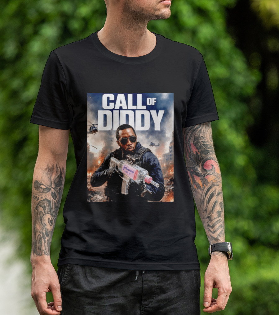Call Of Diddy Sean Combs Johnson's Baby Oil T-Shirt