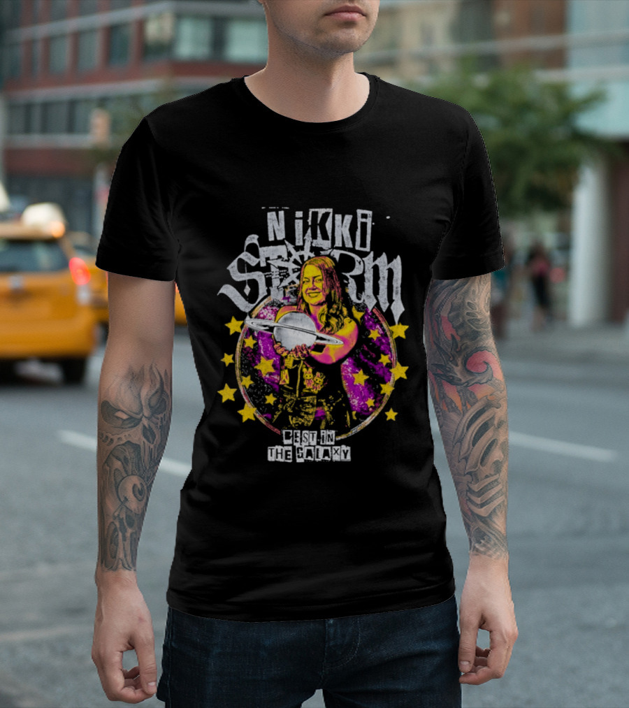 Nikki Storm Starry Best In The Galaxy T-Shirt