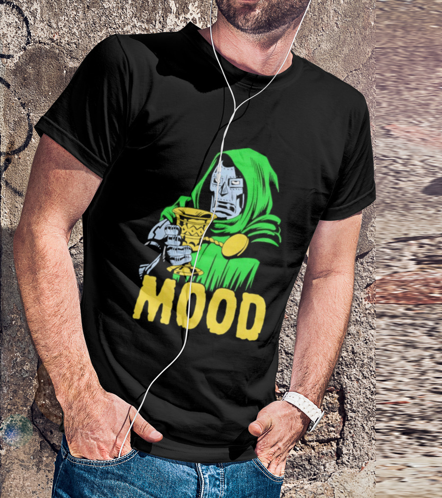 Doctor Doom Mood Marvel Villain Comic Book T-Shirt