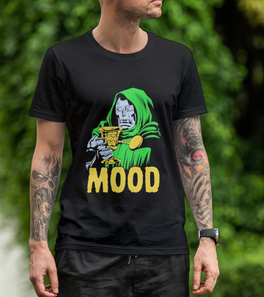 Doctor Doom Mood Marvel Villain Comic Book T-Shirt