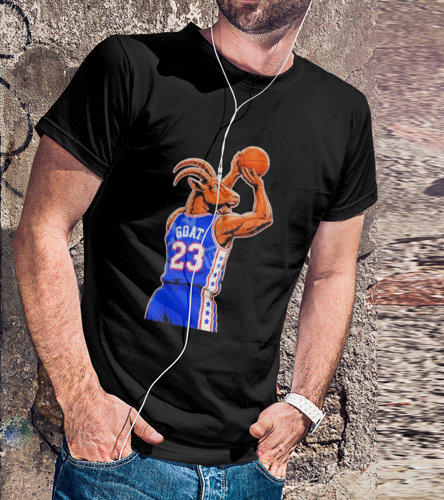 GOAT 23 Basketball Player Jersey Sports Inspired By Iconic NBA Stars T-Shirt