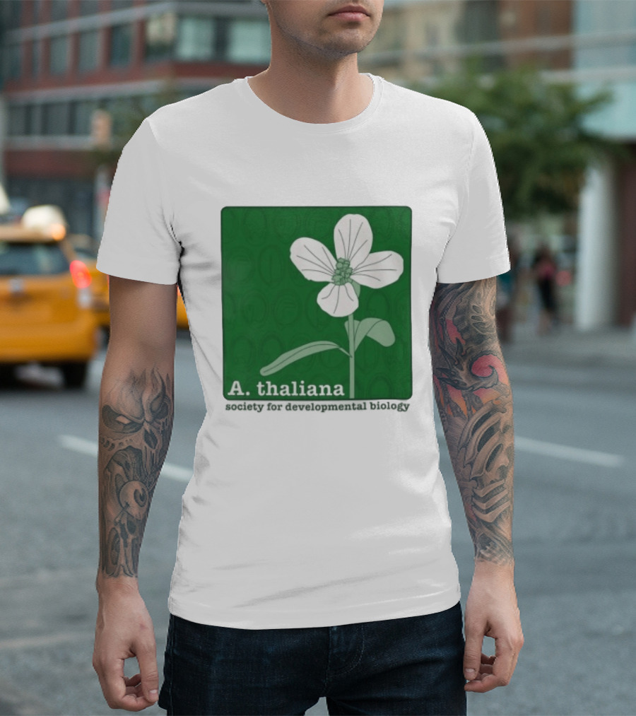 A Thaliana Society For Developmental Biology Flower T-Shirt