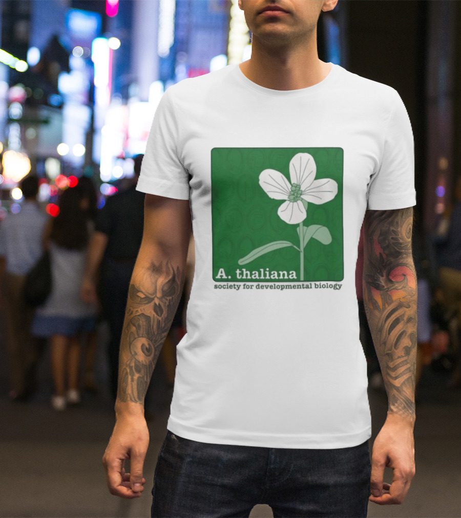A Thaliana Society For Developmental Biology Flower T-Shirt