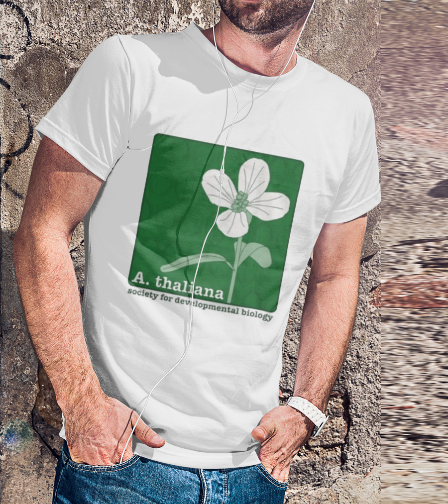 A Thaliana Society For Developmental Biology Flower T-Shirt