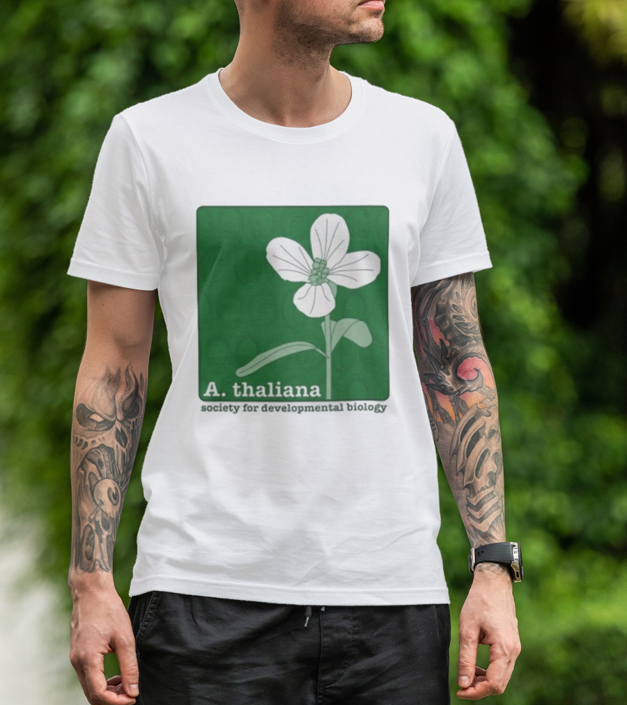 A Thaliana Society For Developmental Biology Flower T-Shirt