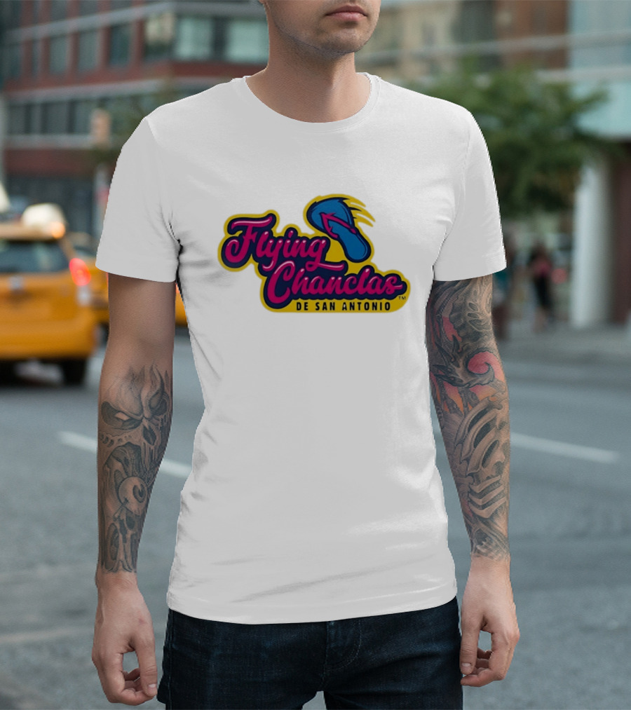 Flying Chanclas De San Antonio Baseball Team Fan T-Shirt
