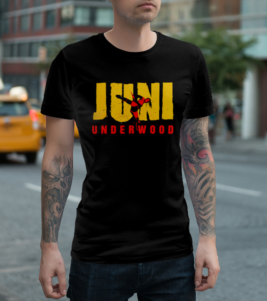 Juni Underwood Martial Arts Jump Kick T-Shirt