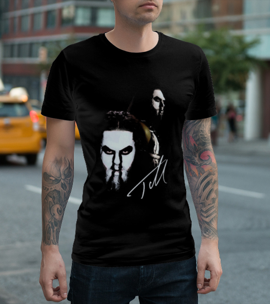 Tcll Mask And Feather T-Shirt