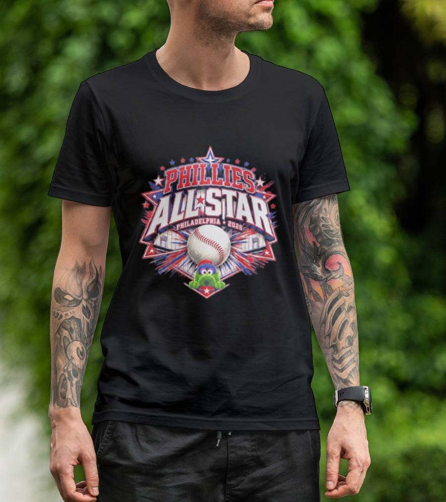 Phillies All Star Philadelphia 2026 MLB Baseball Phanatic T-Shirt