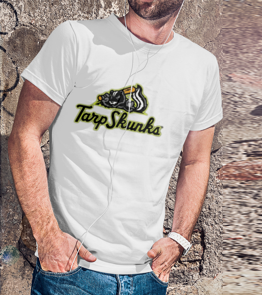 Tarp Skunks Minor League Baseball Team T-Shirt