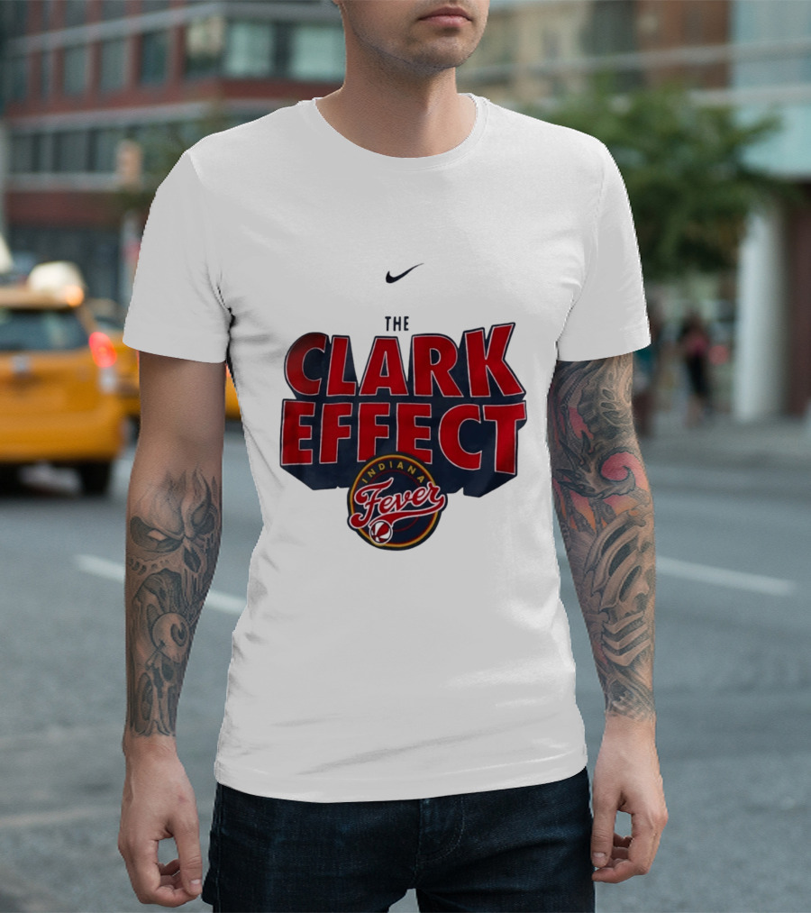 The Clark Effect Indiana Fever Nike Basketball T-Shirt