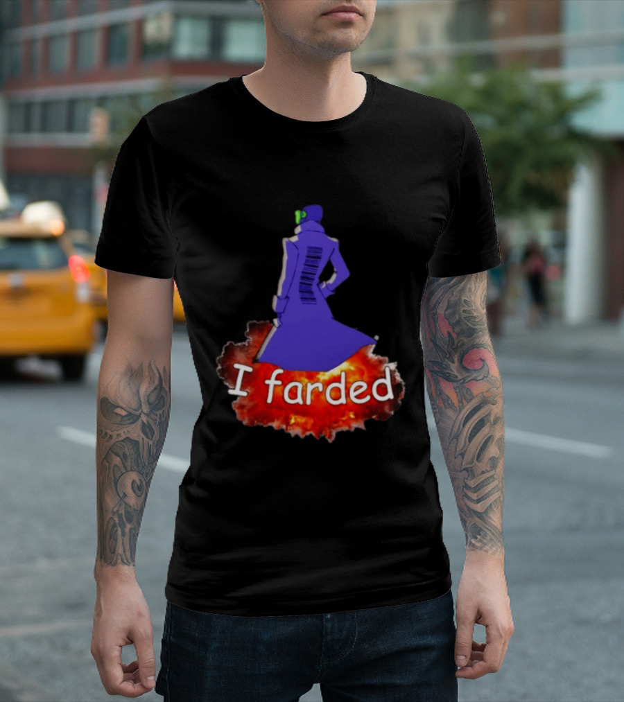 I Farded Meme Comedy Explosion Humor T-Shirt