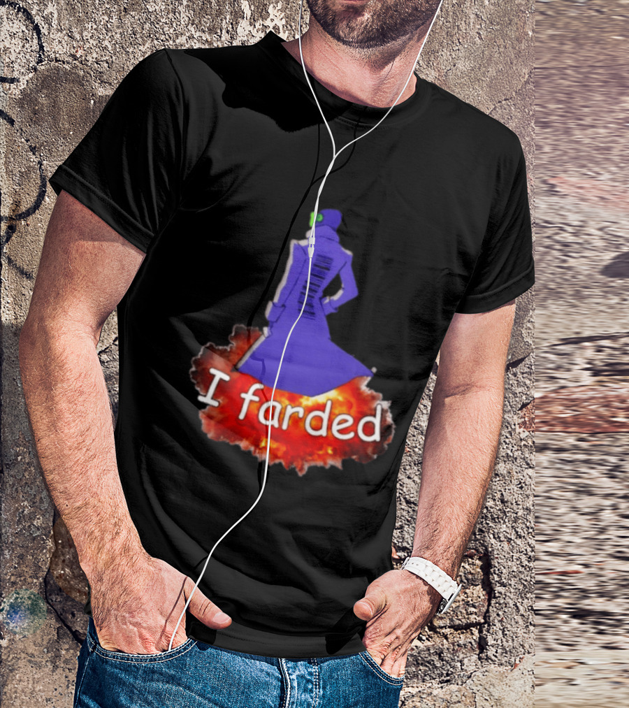 I Farded Meme Comedy Explosion Humor T-Shirt