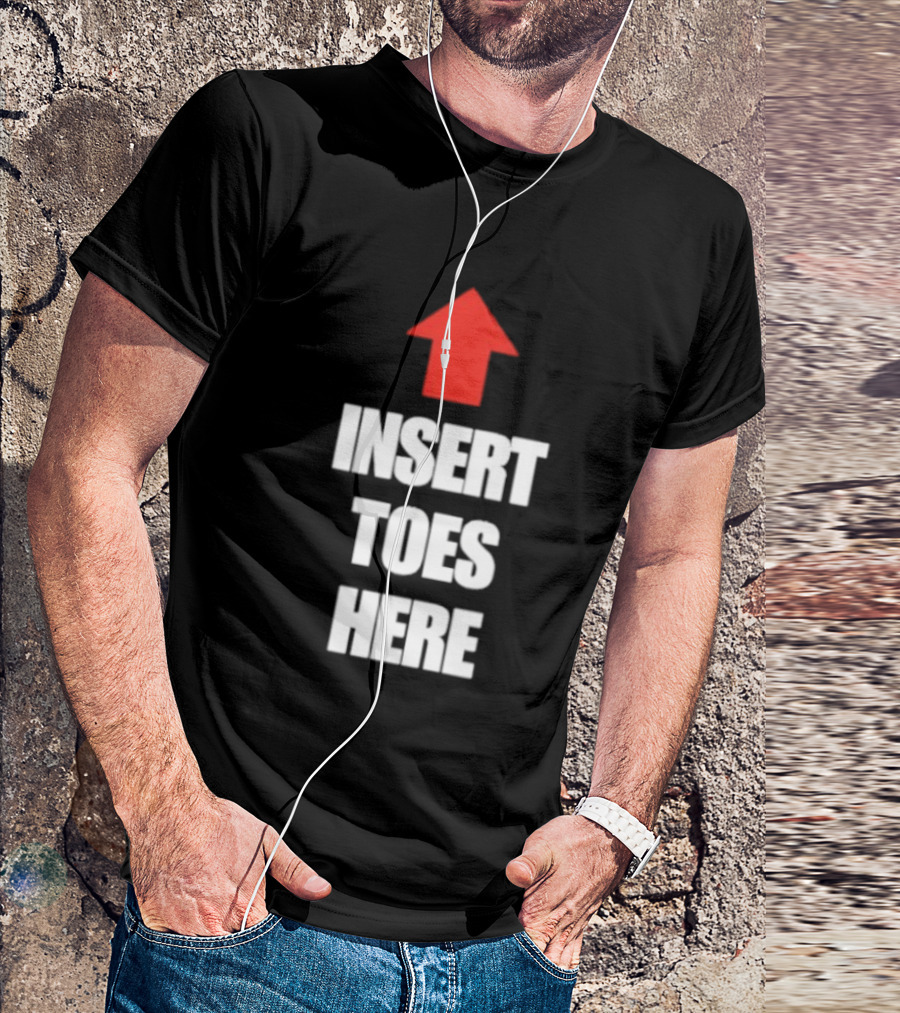 Insert Toes Here Red Arrow Top T-Shirt