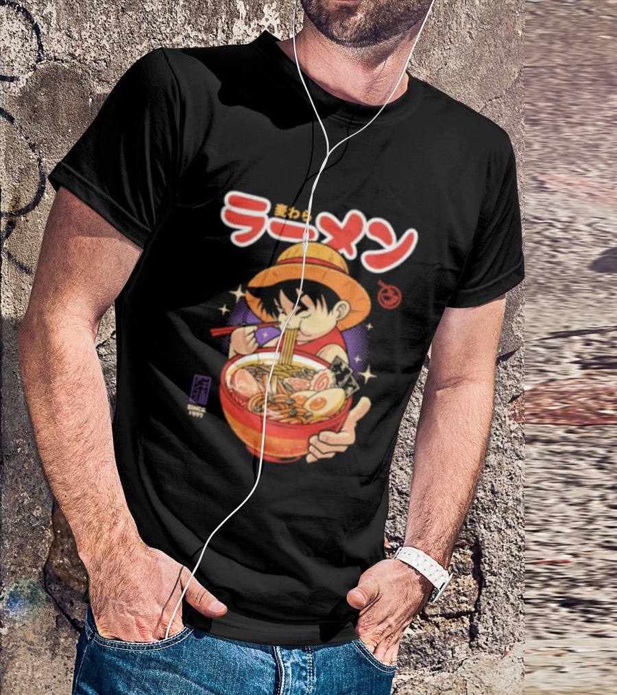 Luffy Ramen Iwara One Piece Since 1997 T-Shirt