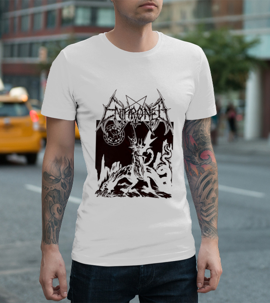 Enthroned Ashspawn Dried Blood Sand Low God's Scourge Of Defent Two Sided T-Shirt