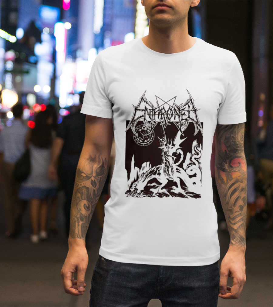 Enthroned Ashspawn Dried Blood Sand Low God's Scourge Of Defent Two Sided T-Shirt