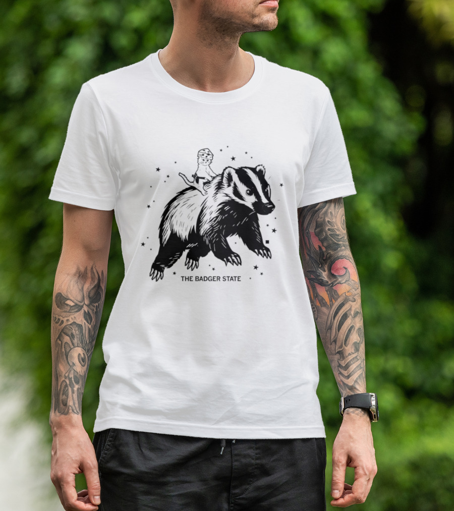 Gary Riding Through The Badger State Adventure In Wisconsin T-Shirt