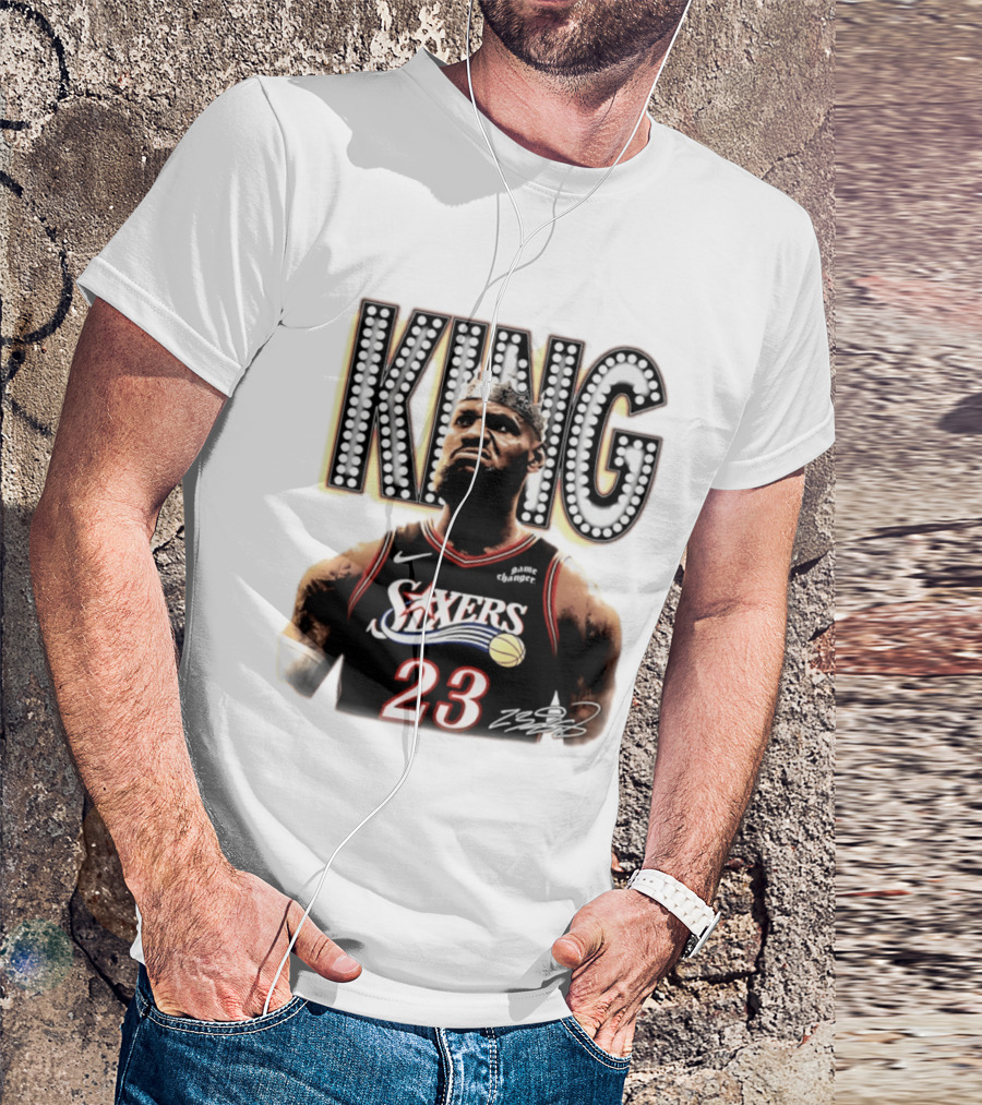 Philadelphia 76ers King James 23 Game Changer T-Shirt