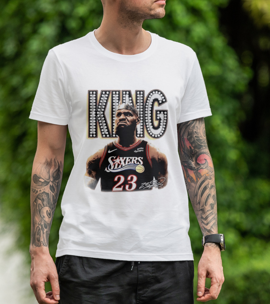 Philadelphia 76ers King James 23 Game Changer T-Shirt