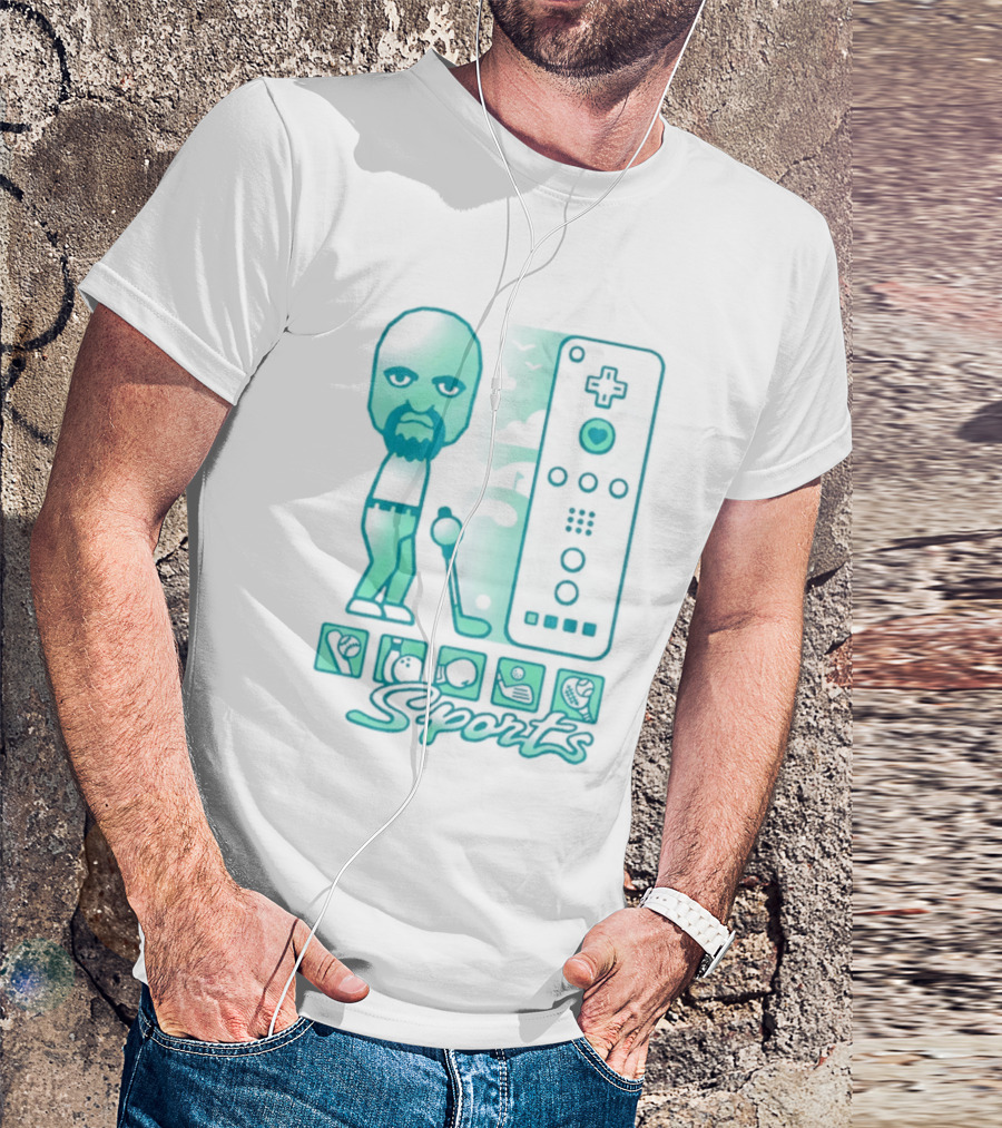 Wii Sports Matt Iconic Character Mii Brawler Bowling Champion T-Shirt