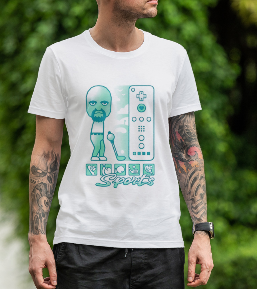 Wii Sports Matt Iconic Character Mii Brawler Bowling Champion T-Shirt