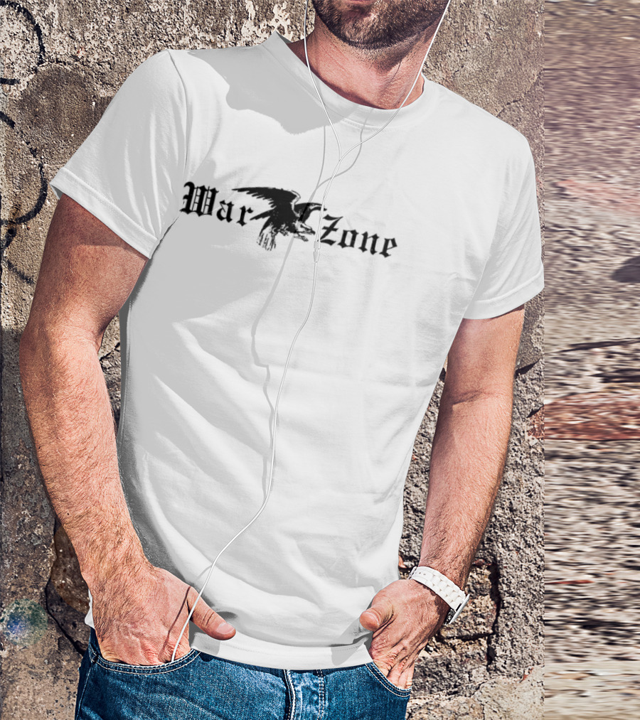 War Zone Dedicated Hardcore Music Movement Never Forget 2 Sided T-Shirt