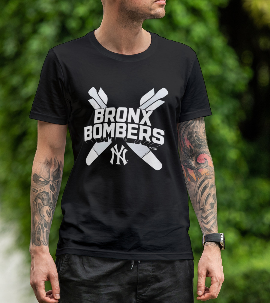 Men's New York Yankees Bronx Bombers Fanatics Navy T-Shirt