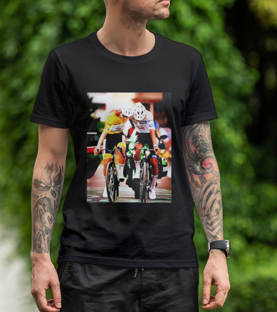 Tadej Pogacar Isaac Del Toro 2026 Tour De France Cyclist Duo T-Shirt