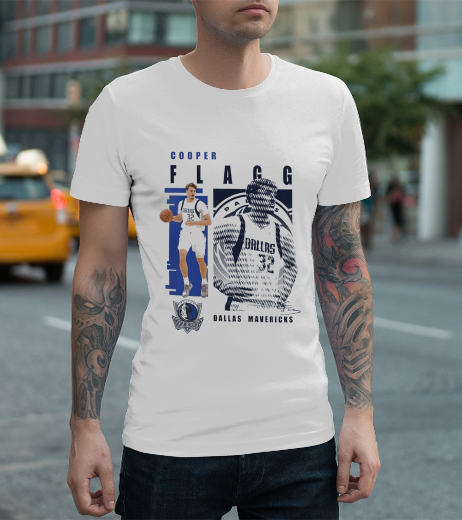 Cooper Flagg Dallas Mavericks Highlights 2026 Signatures T-Shirt