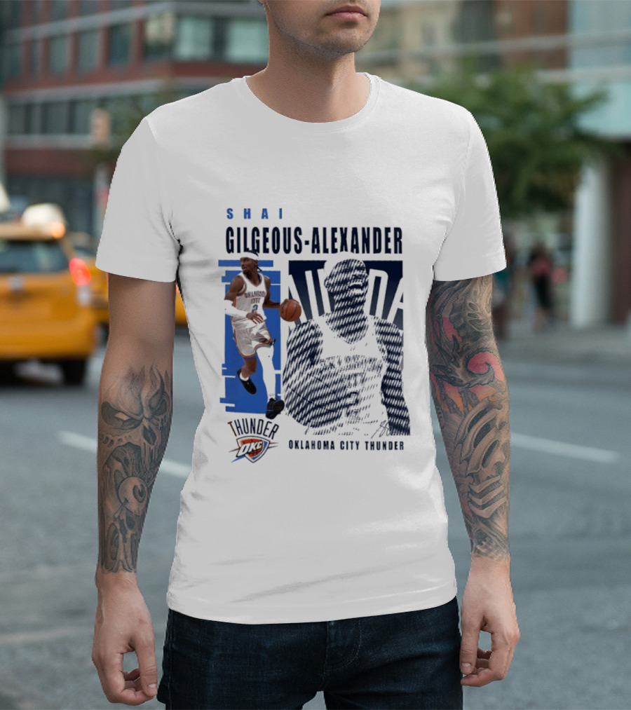 Shai Gilgeous Alexander Oklahoma City Thunder NBA Basketball Highlights 2026 T-Shirt