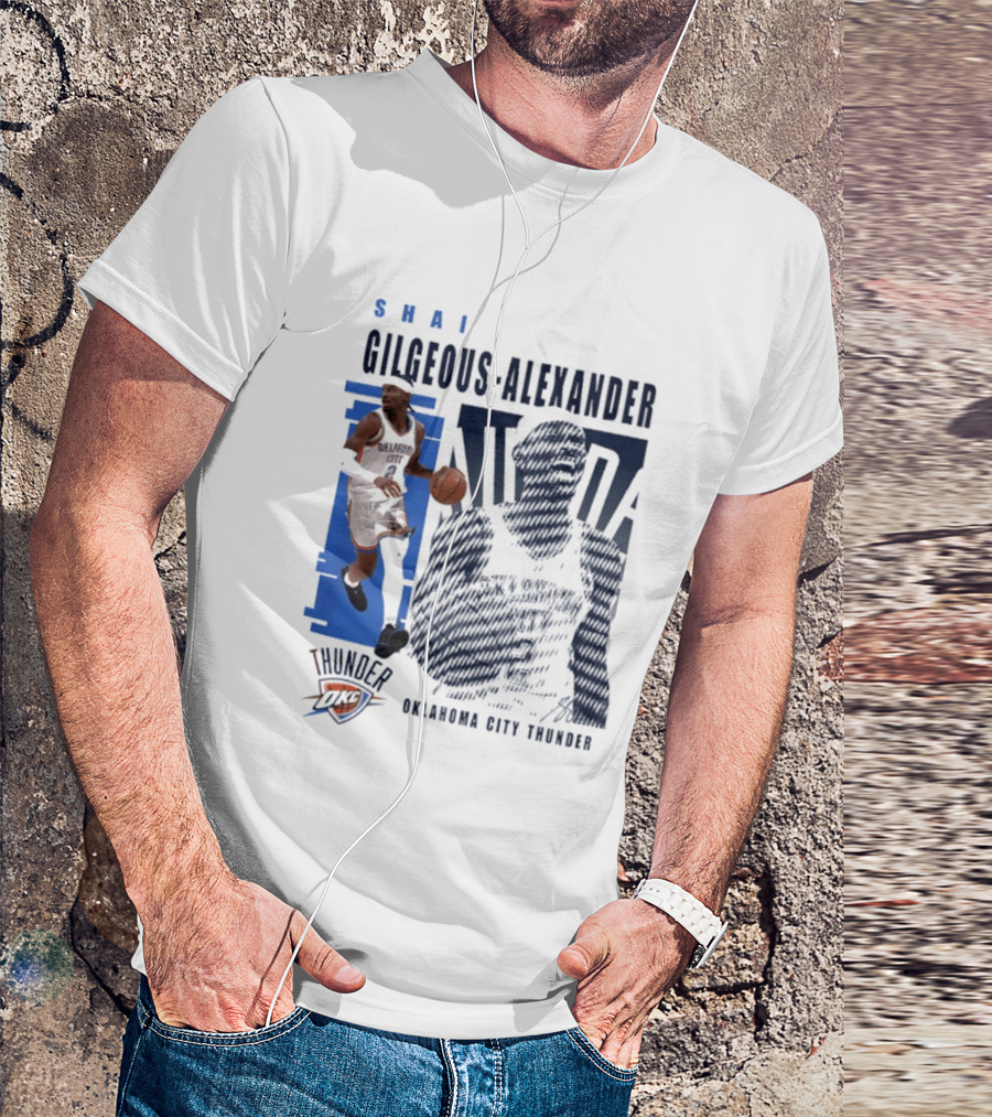 Shai Gilgeous Alexander Oklahoma City Thunder NBA Basketball Highlights 2026 T-Shirt