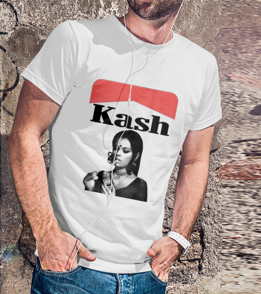Mumtaz Kash Marlboro Iconic Red Collar T-Shirt