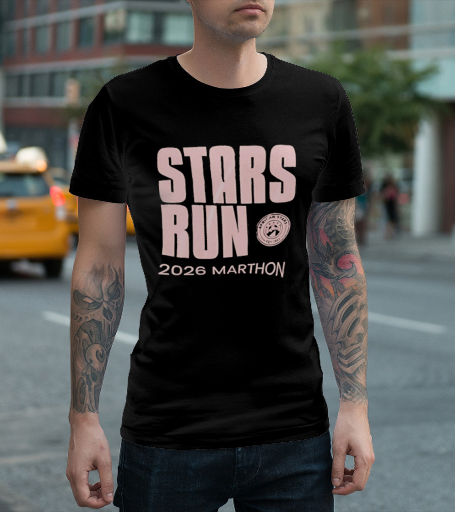 African Stars Marathon Run 2026 T-Shirt