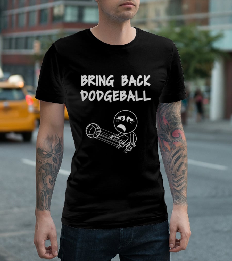 Bring Back Dodgeball Funny Playground Sports Game T-Shirt