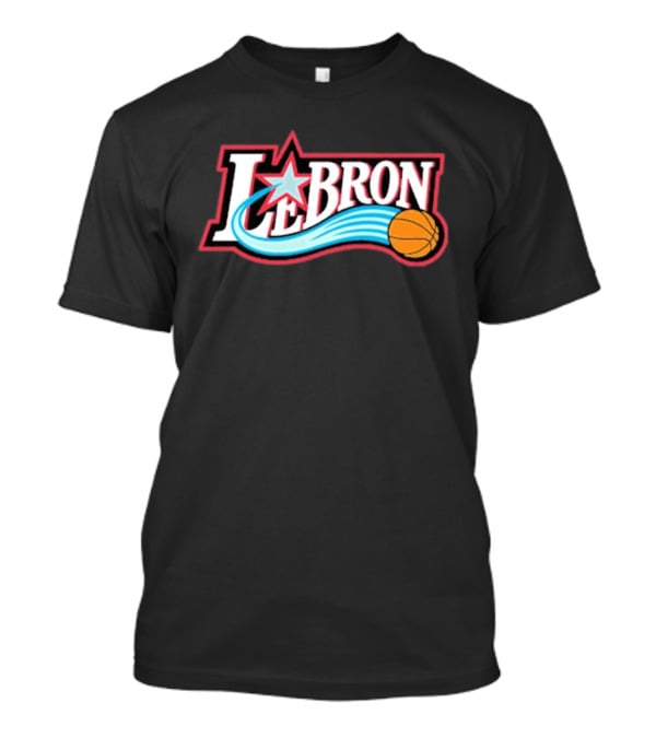 LeBron James Basketball Star Themed Philadelphia 76ers T-Shirt