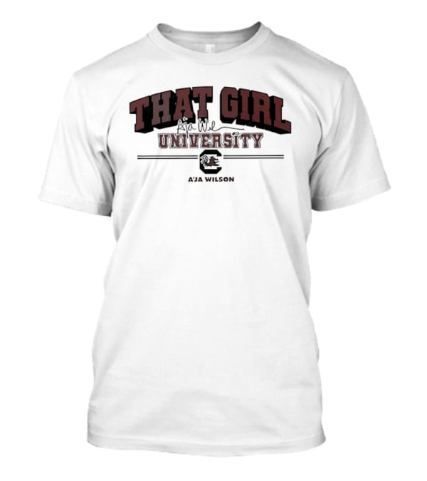 That Girl University South Carolina Gamecocks A'ja Wilson T-Shirt