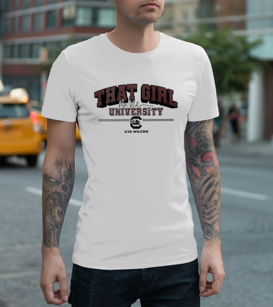 That Girl University South Carolina Gamecocks A'ja Wilson T-Shirt