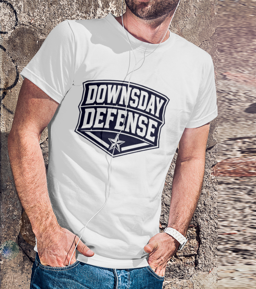 Downsday Defense Dallas Cowboys Star T-Shirt