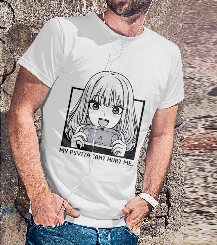 Marin Kitagawa My PS Vita Can't Hurt Me Gaming Manga Aesthetic T-Shirt