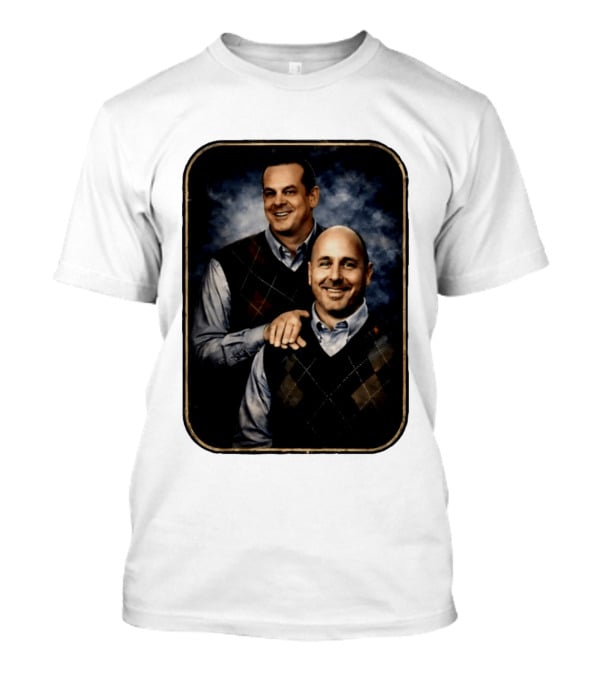 New York Baseball Step Brothers Aaron Boone Brian Cashman Comedy T-Shirt