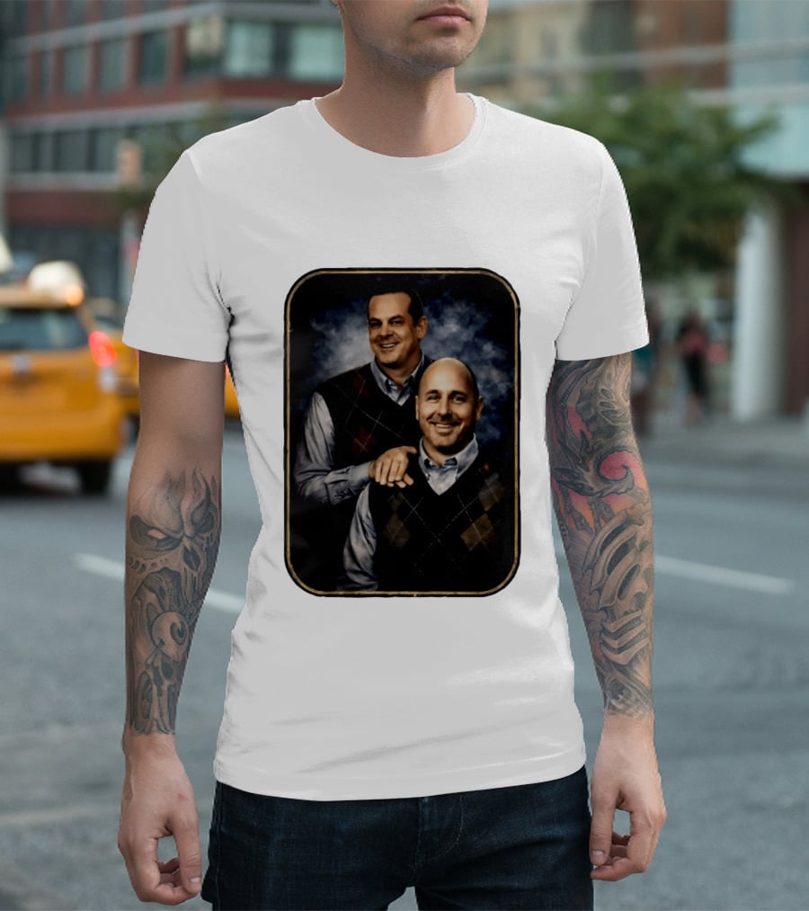 New York Baseball Step Brothers Aaron Boone Brian Cashman Comedy T-Shirt
