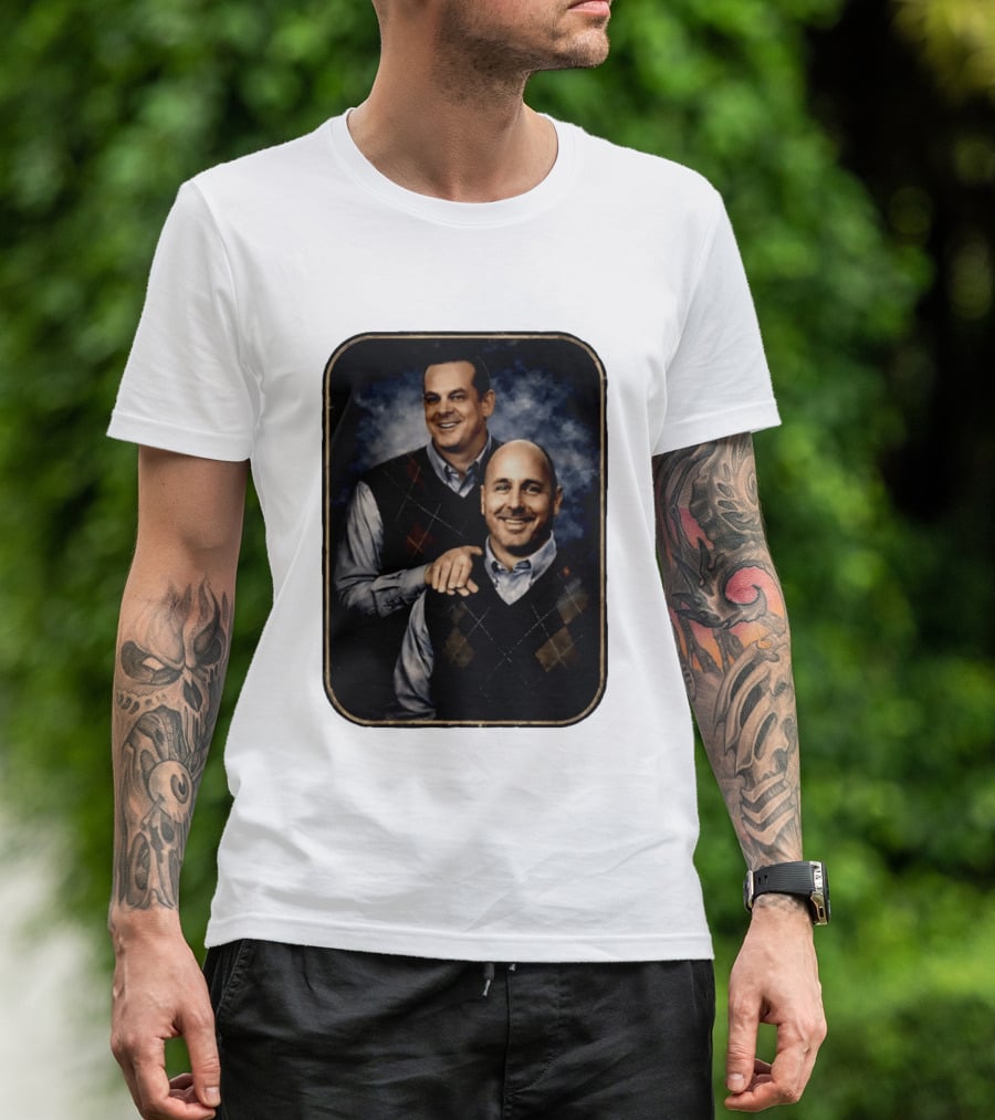 New York Baseball Step Brothers Aaron Boone Brian Cashman Comedy T-Shirt